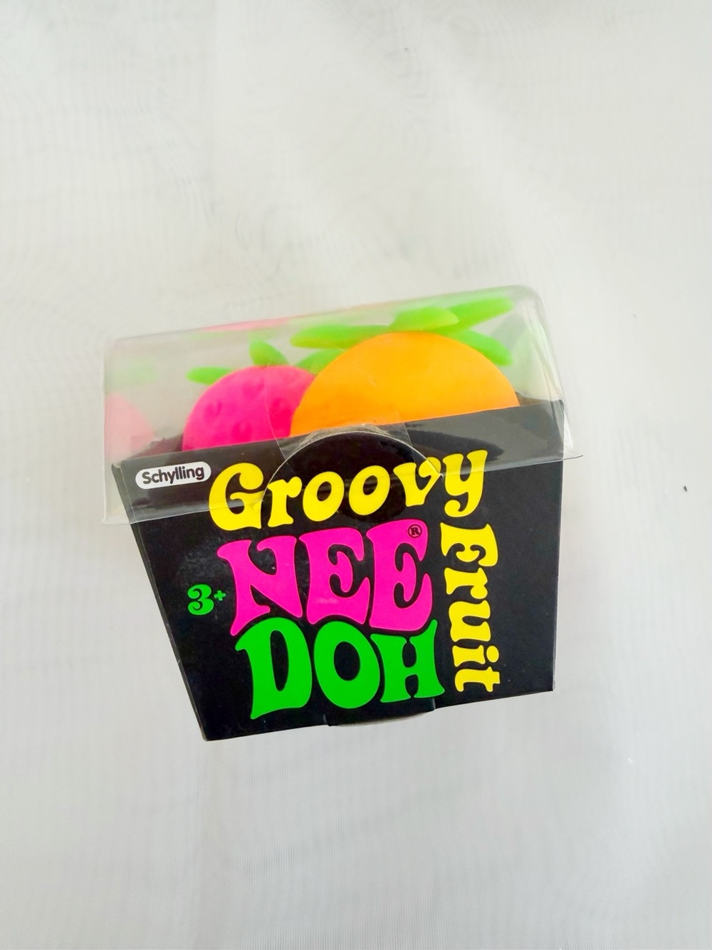 Groovy NeeDoh Fruit Squishy Set 🍓🍌🍊 Viral TikTok Fidget NEW